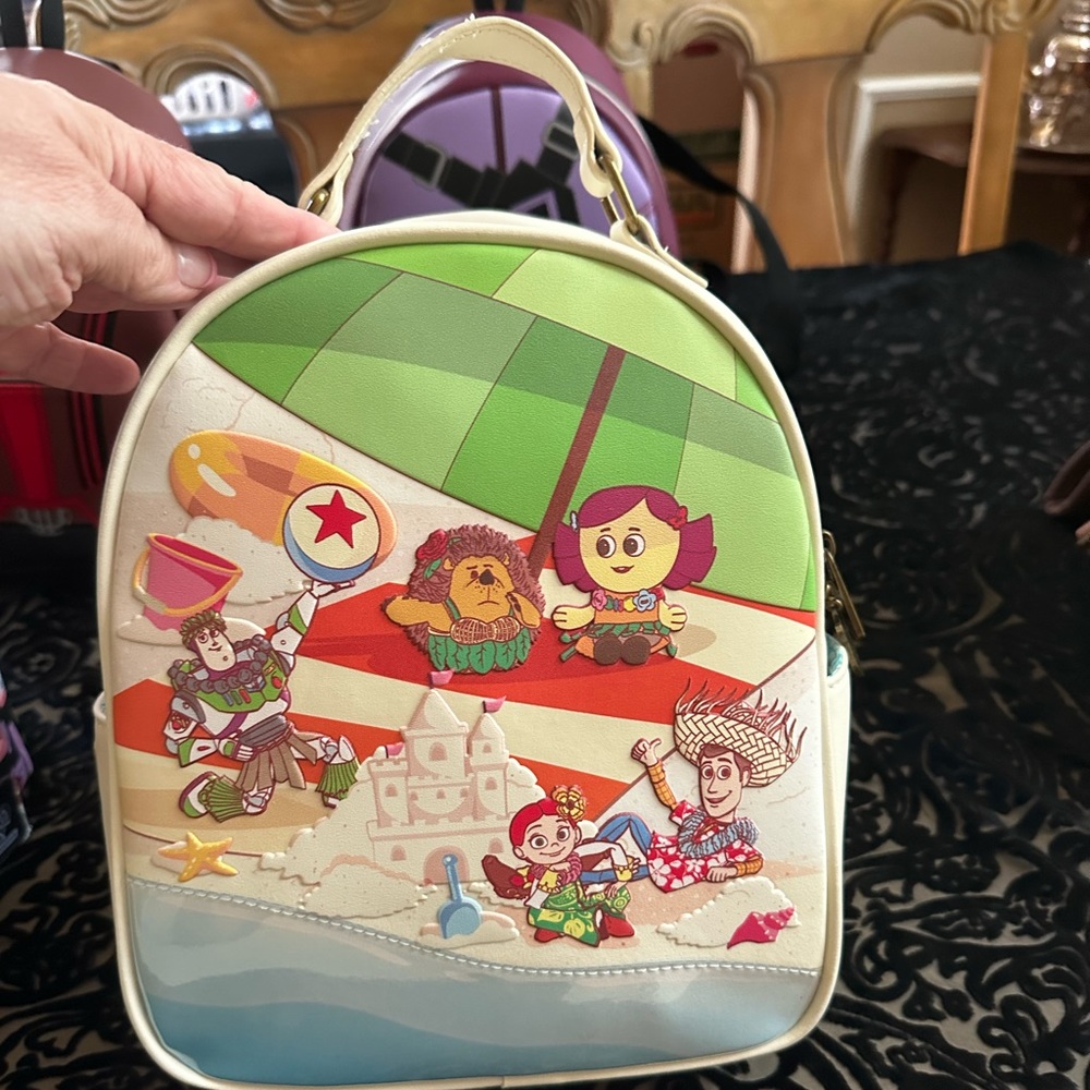 NWT Loungefly mini Toy Story Picnic backpack